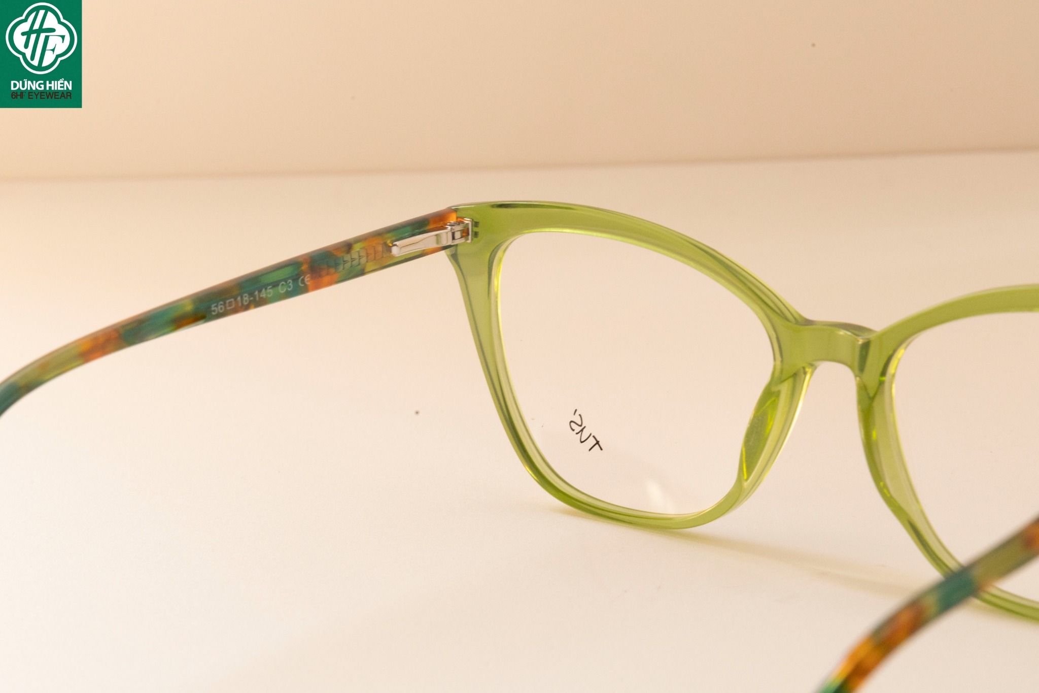  LM 81009 # Gọng nhựa mắt mèo Bio-Acetate cateye frame 