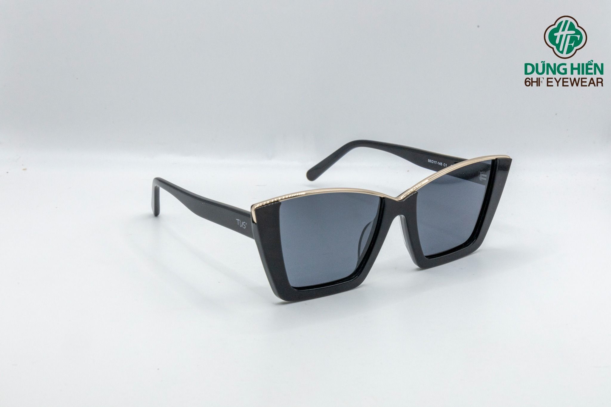  MB 1243 #TUS'  Mát phân cực -acetate  mắt mèo cateye Polarized Sunglasses 