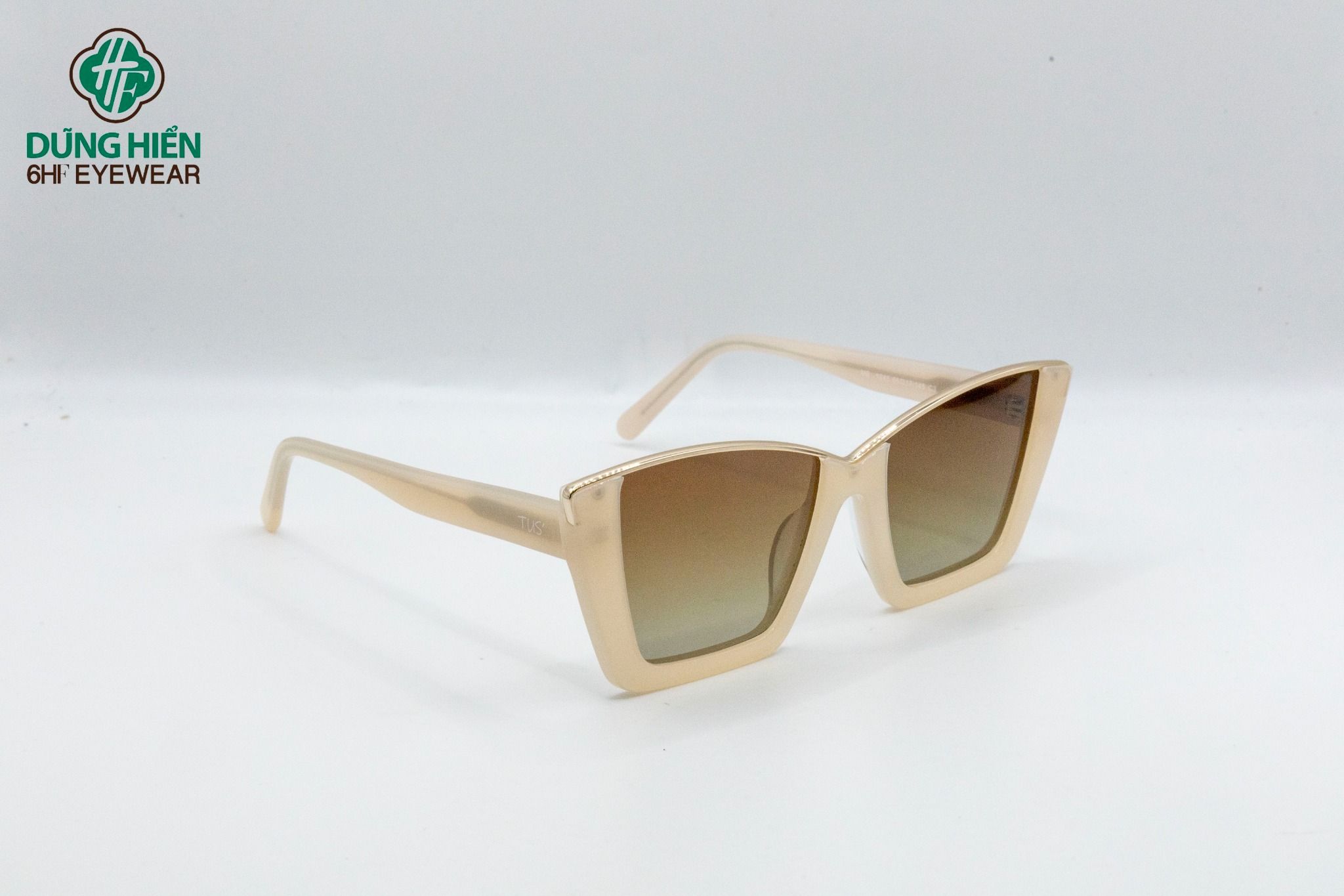  MB 1243 #TUS'  Mát phân cực -acetate  mắt mèo cateye Polarized Sunglasses 