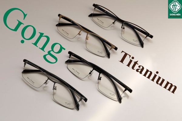  P 9526 #Gọng kính hợp kim nhẹ  Aus- Titan 