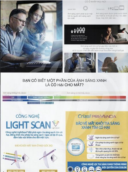  ESSILOR : Đơn tròng có sẵn stock lens 