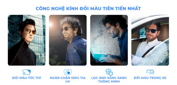  Essilor Đổi Màu  Classic - Transitions Classic Lenses{ đơn tròng - single vision lens } 