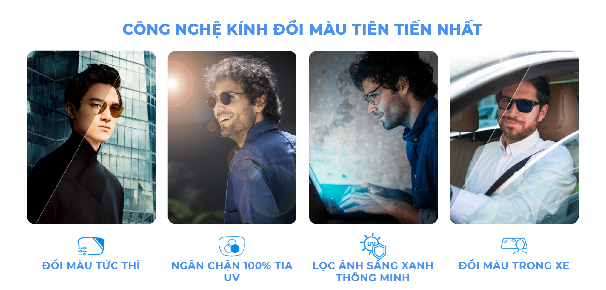  Essilor Đổi Màu  Classic - Transitions Classic Lenses{ đơn tròng - single vision lens } 