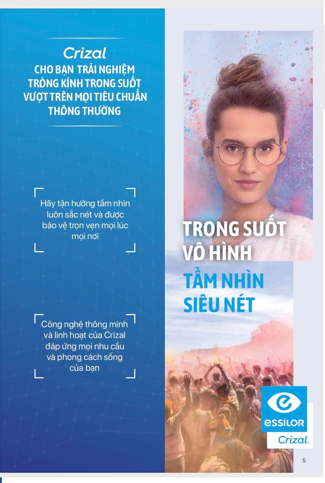  ESSILOR : Đơn tròng có sẵn stock lens 