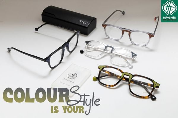  Style- 22207  #Gọng TUS'   Acetate Eyewear:  Độ Lạ - Unique Mini 