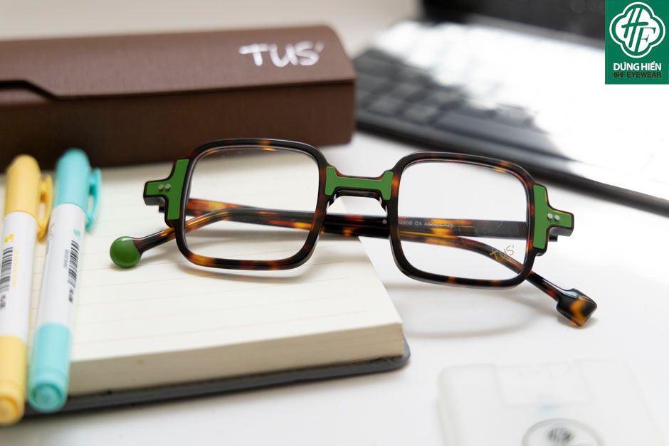 Style- 22208  #Gọng TUS'   Acetate Eyewear:  Độ Lạ - Unique Mini 