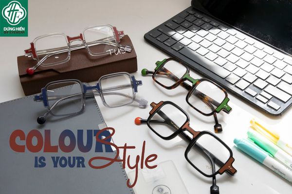  Style- 22208  #Gọng TUS'   Acetate Eyewear:  Độ Lạ - Unique Mini 