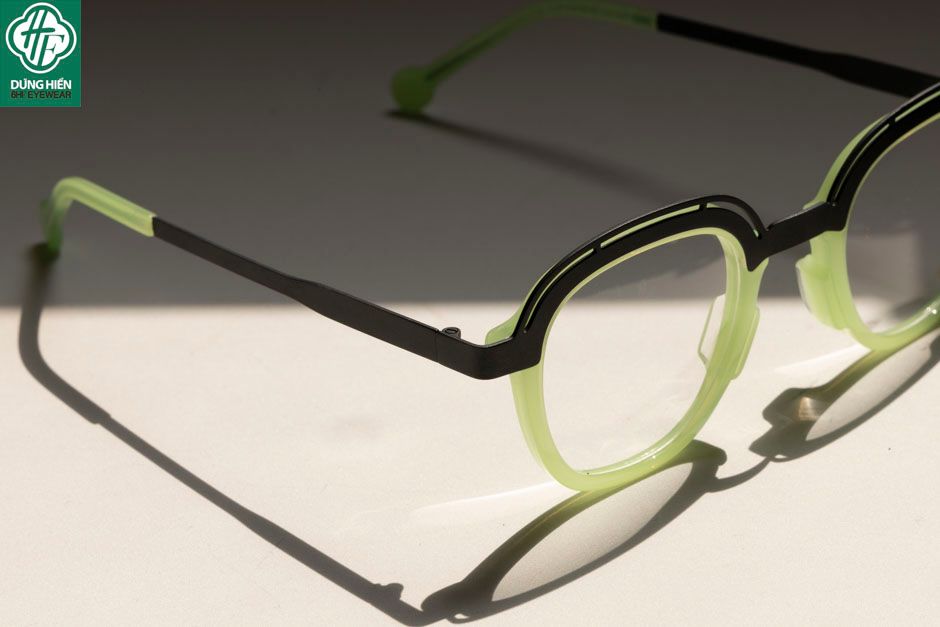  Style- 22212 #Gọng TUS'  Acetate+titanium Eyewear:  Độ Lạ - Unique 