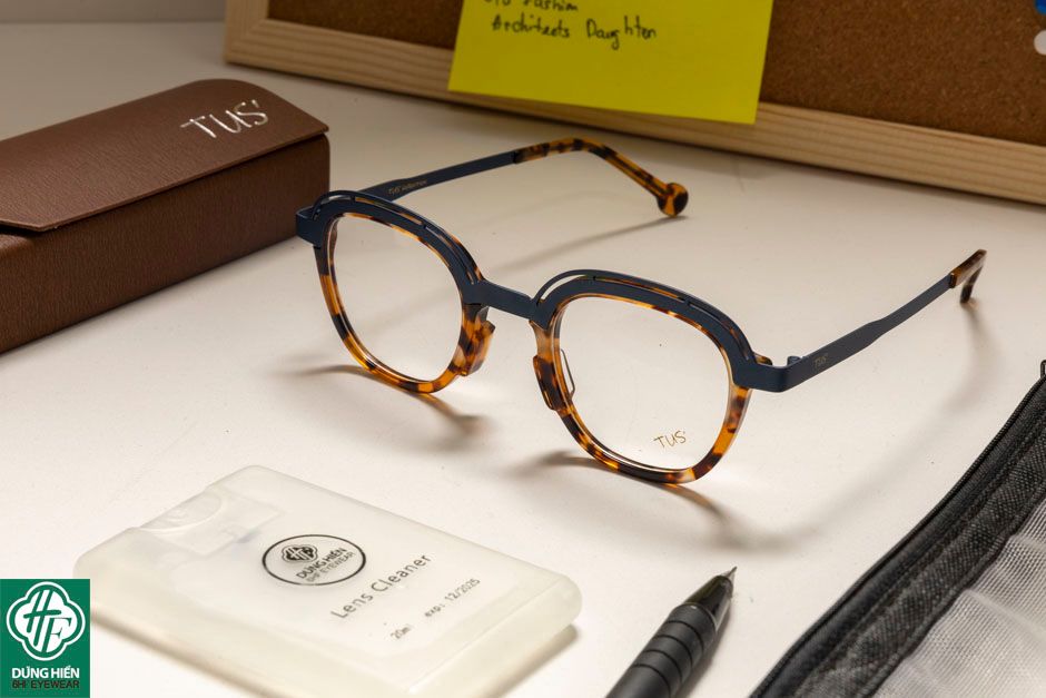  Style- 22212 #Gọng TUS'  Acetate+titanium Eyewear:  Độ Lạ - Unique 
