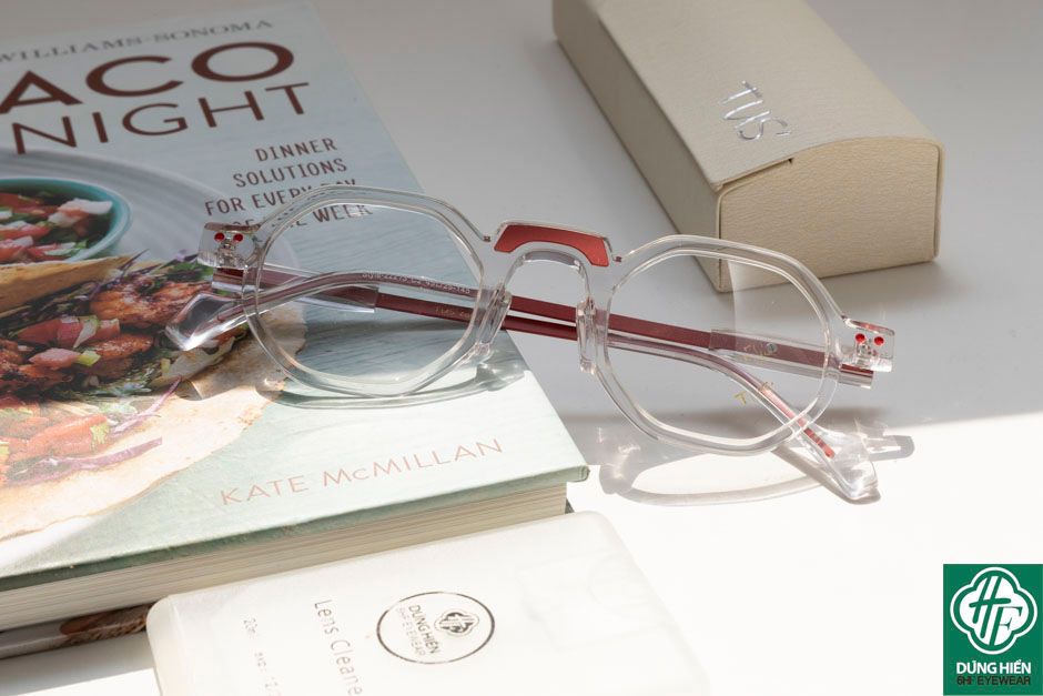  Style- 22213 #Gọng TUS' Acetate +Alloy Eyewear:  Độ Lạ - Unique Mini 