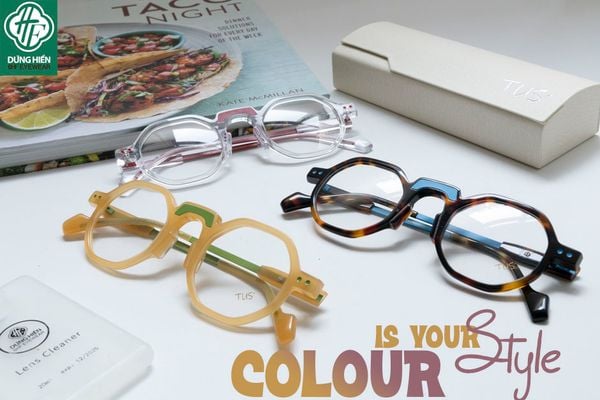  Style- 22213 #Gọng TUS' Acetate +Alloy Eyewear:  Độ Lạ - Unique Mini 
