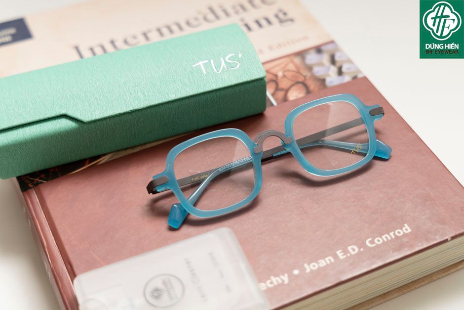  Style 22215 # Gọng Acetate+ β-Titanium Eyewear - {mini} 