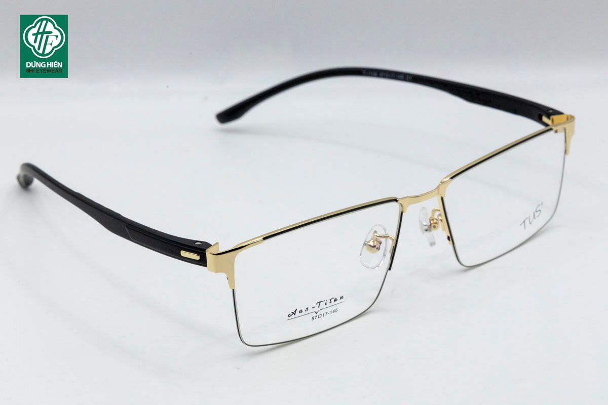  T 1108 Gọng kính hợp kim nhẹ -Aus- Titan 