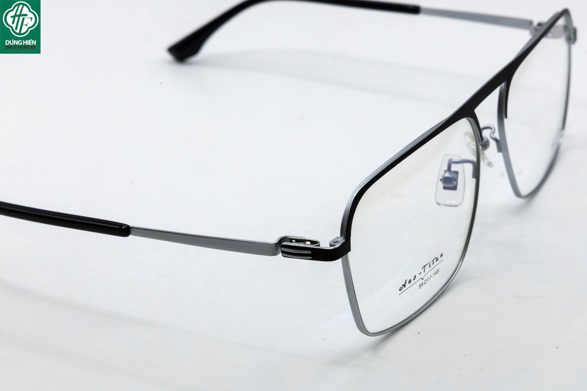  T 1158 Gọng kính hợp kim nhẹ -Aus-Titanium 