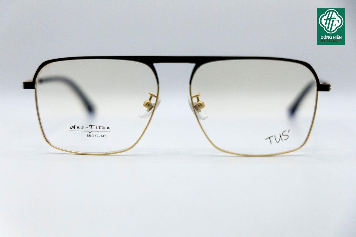  T 1158 Gọng kính hợp kim nhẹ -Aus-Titanium 