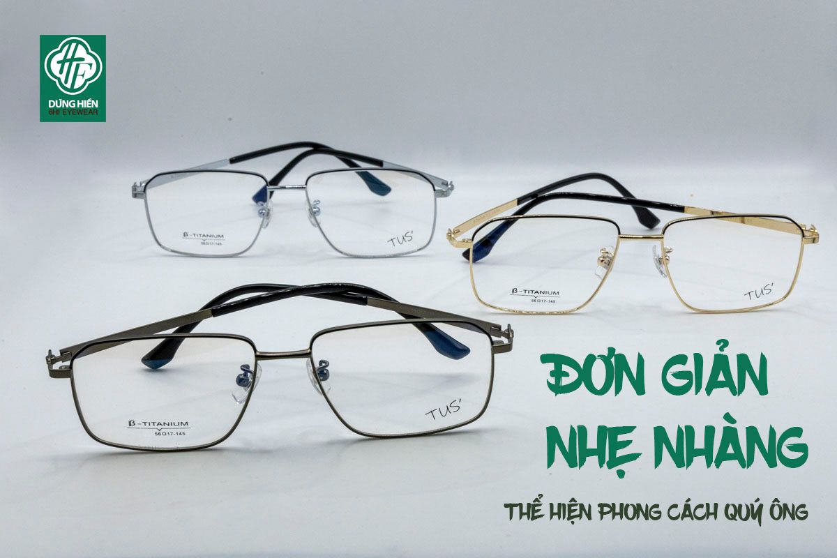  T 5102 Gọng kính hợp kim nhẹ -Aus-Titanium 