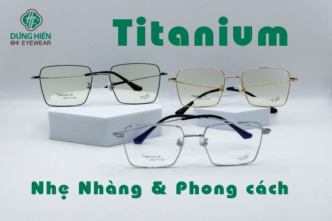  Gọng xi 50% titanium TR 2021 