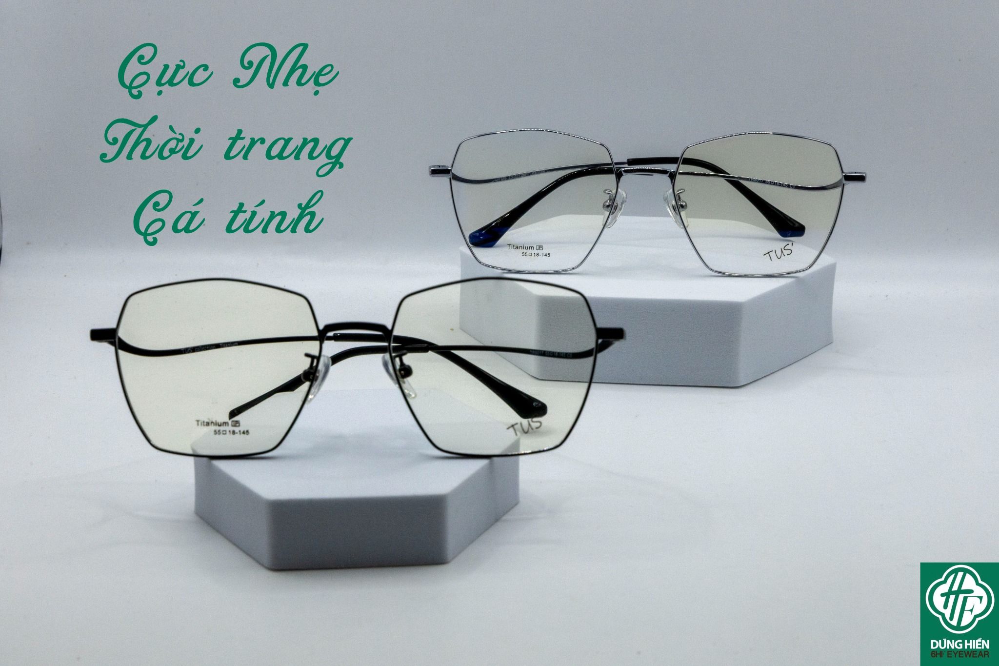  TR 8017 #Gọng xi 50% titanium 