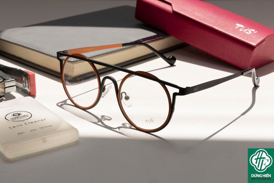  Vivid- 23208 #Gọng TUS' Alloy Eyewear:  Độ Lạ - Unique Mini 