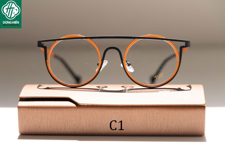  Vivid- 23208 #Gọng TUS' Alloy Eyewear:  Độ Lạ - Unique Mini 
