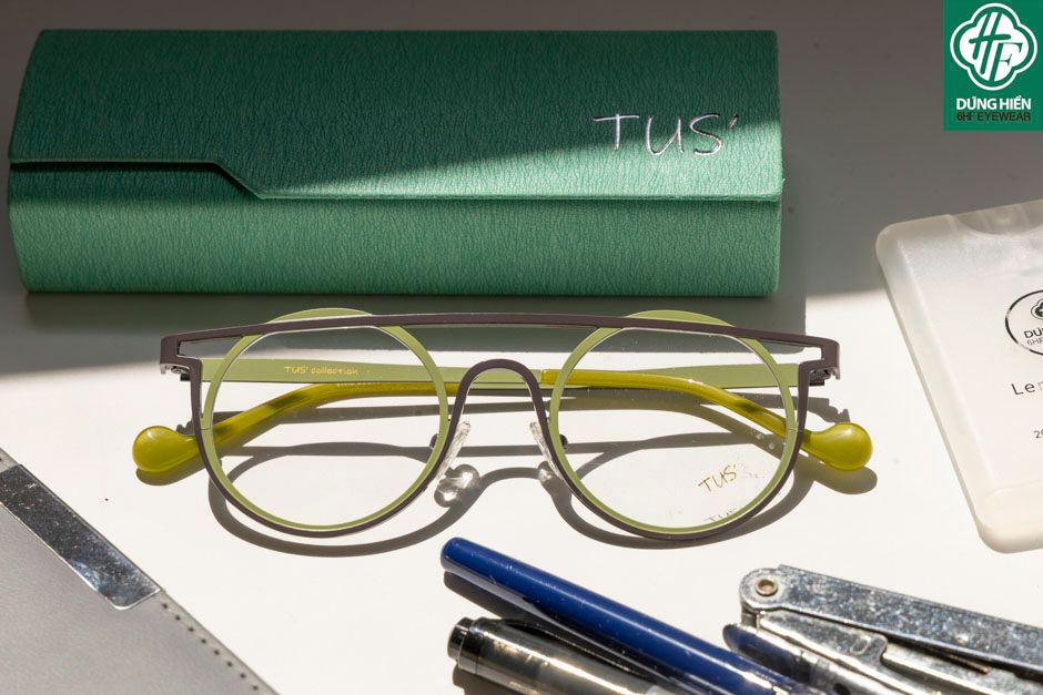  Vivid- 23208 #Gọng TUS' Alloy Eyewear:  Độ Lạ - Unique Mini 