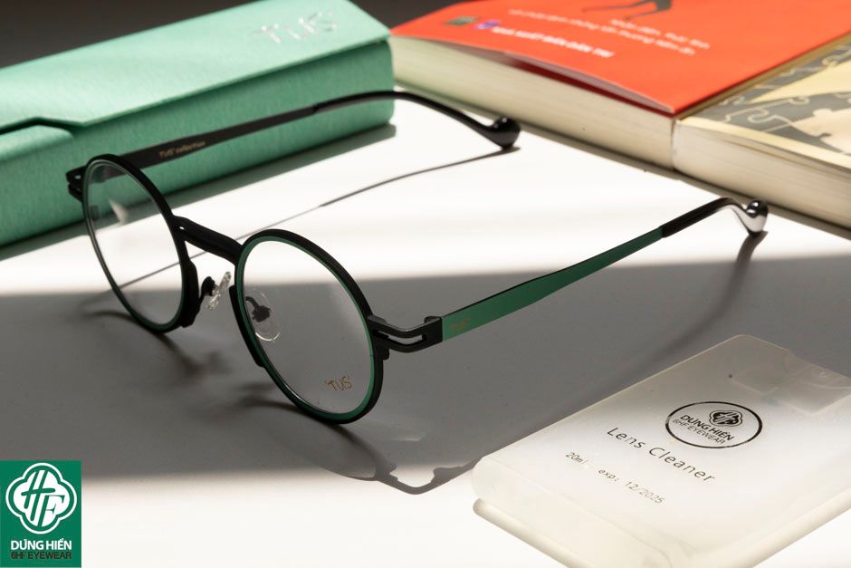 Vivid- 23209 #Gọng TUS' Alloy Eyewear:  Độ Lạ - Unique Mini 