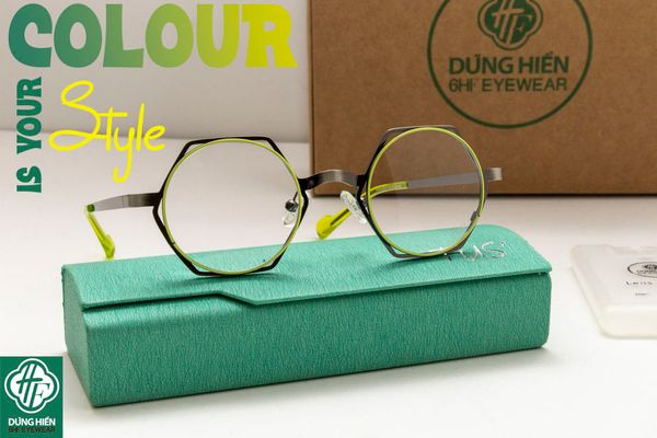  Vivid-  23210  #Gọng TUS' Alloy Eyewear:  Độ Lạ - Unique Mini 