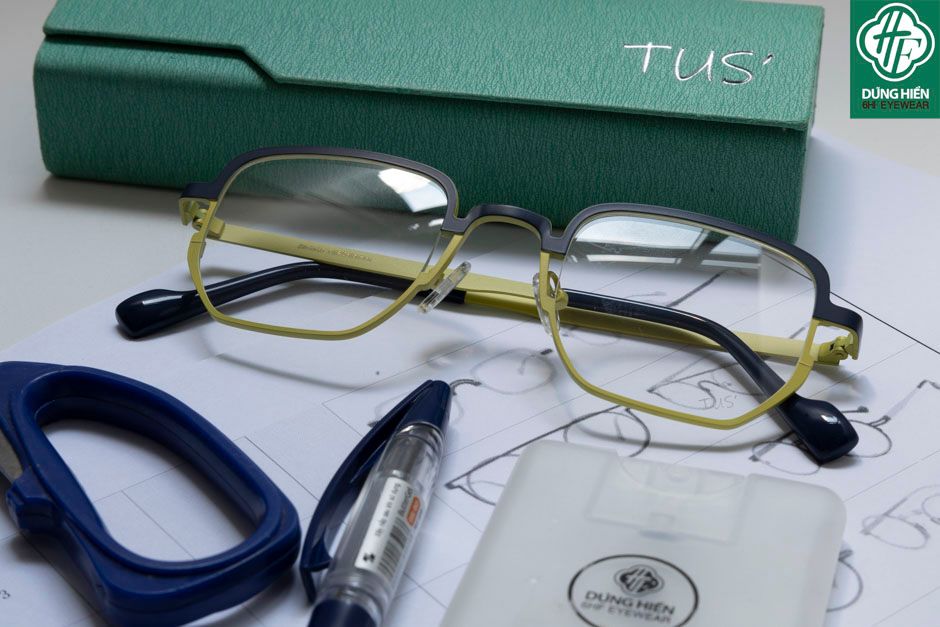  Vivid- 23213 #Gọng TUS' Alloy Eyewear:  Độ Lạ - Unique Mini 