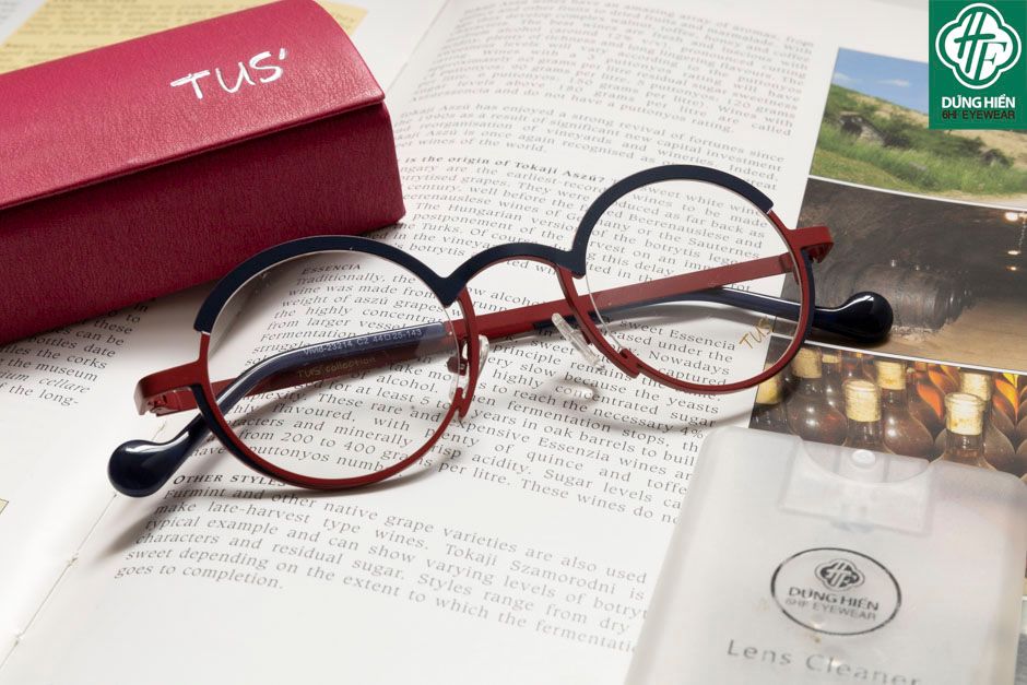  Vivid- 23214 #TUS' Gọng hợp kim alloy  Eyeglasses ( độ lạ - unique) 