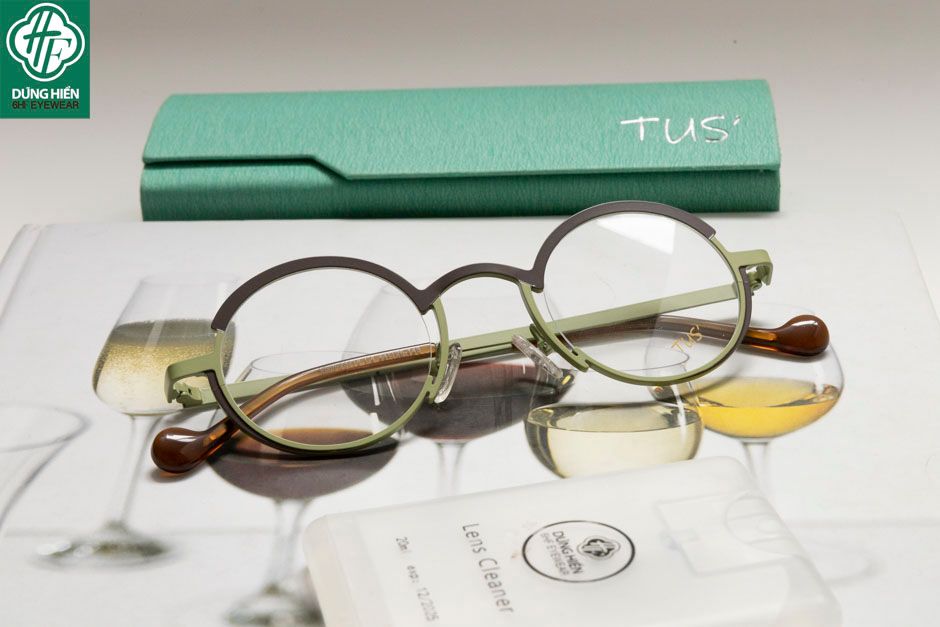  Vivid- 23214 #TUS' Gọng hợp kim alloy  Eyeglasses ( độ lạ - unique) 