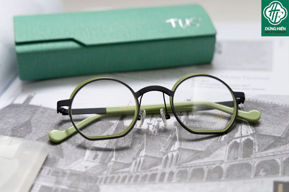  Vivid- 23215 #TUS' Gọng hợp kim alloy  Eyeglasses ( độ lạ - unique) 