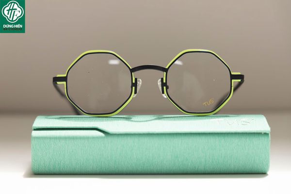  Vivid 23216 #TUS' Gọng hợp kim hạn chế  rỉ sét - stainless steel  Eyeglasses ( độ lạ - unique) mini 