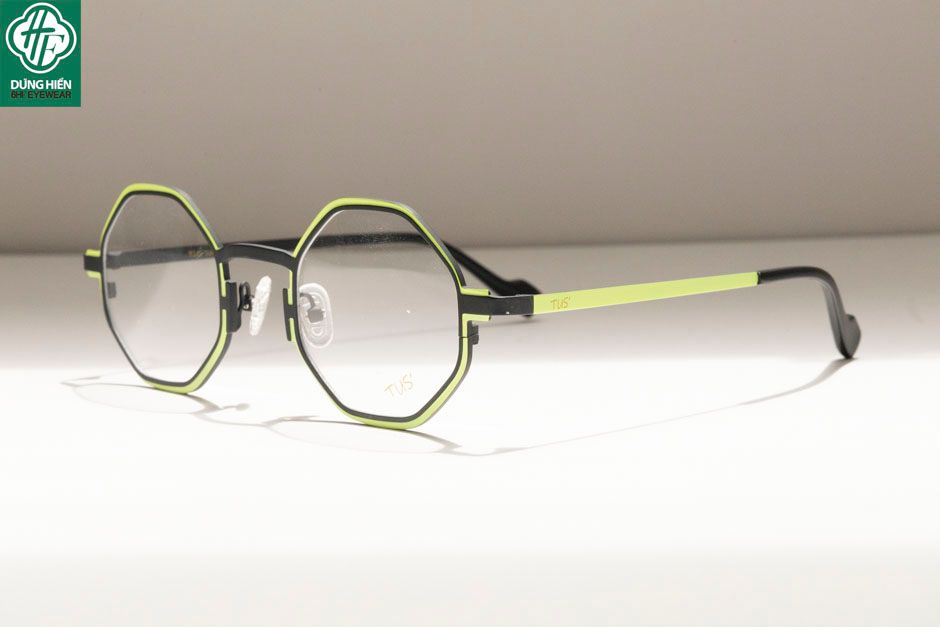  Vivid 23216 #TUS' Gọng hợp kim hạn chế  rỉ sét - stainless steel  Eyeglasses ( độ lạ - unique) mini 