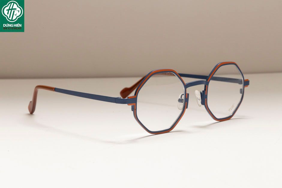  Vivid 23216 #TUS' Gọng hợp kim hạn chế  rỉ sét - stainless steel  Eyeglasses ( độ lạ - unique) mini 