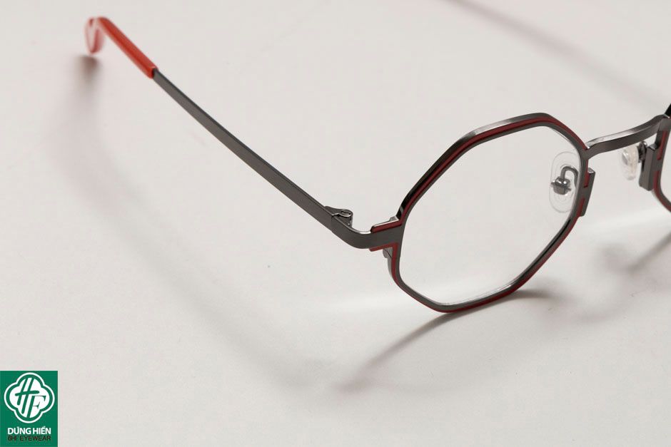  Vivid 23216 #TUS' Gọng hợp kim hạn chế  rỉ sét - stainless steel  Eyeglasses ( độ lạ - unique) mini 