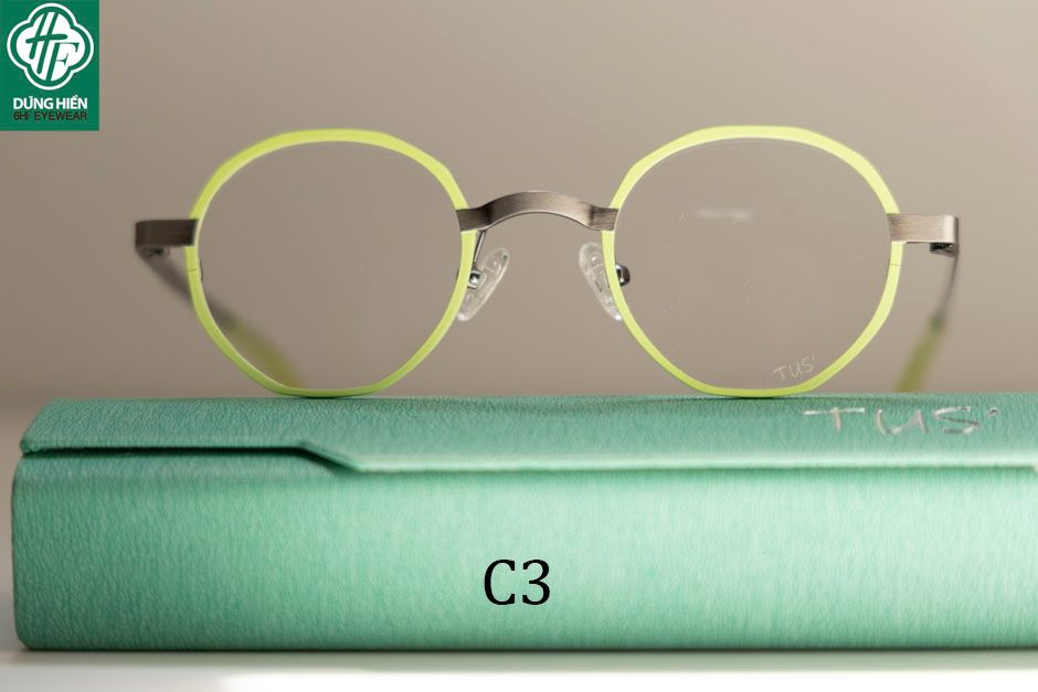  Vivid- 23217 #Gọng TUS' Alloy Eyewear:  Độ Lạ - Unique Mini 