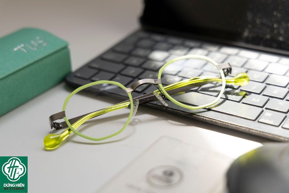  Vivid- 23217 #Gọng TUS' Alloy Eyewear:  Độ Lạ - Unique Mini 