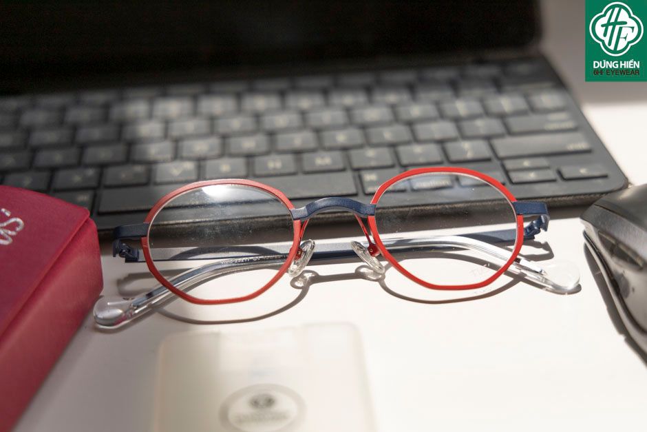  Vivid- 23217 #Gọng TUS' Alloy Eyewear:  Độ Lạ - Unique Mini 