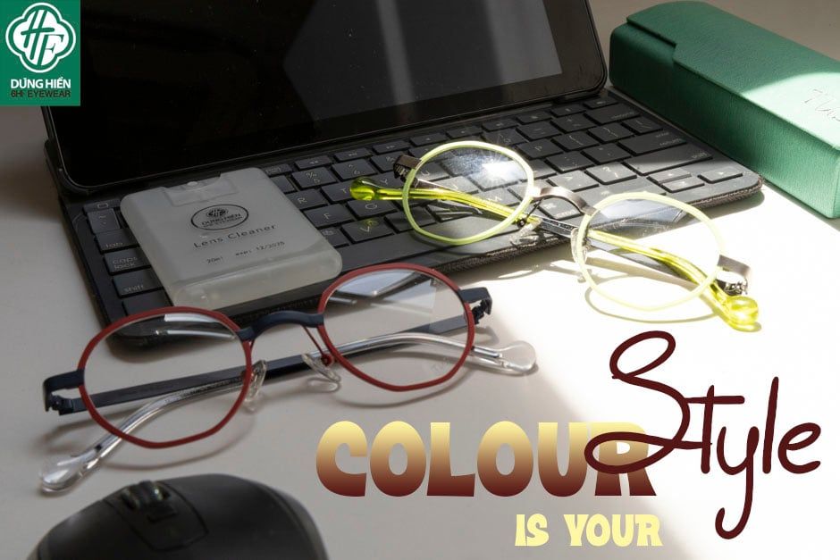  Vivid- 23217 #Gọng TUS' Alloy Eyewear:  Độ Lạ - Unique Mini 