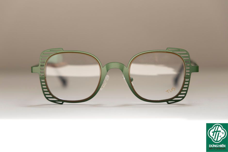  Vivid- 23218 #TUS' Gọng hợp kim hạn chế  rỉ sét - stainless steel  Eyeglasses ( độ lạ - unique) 