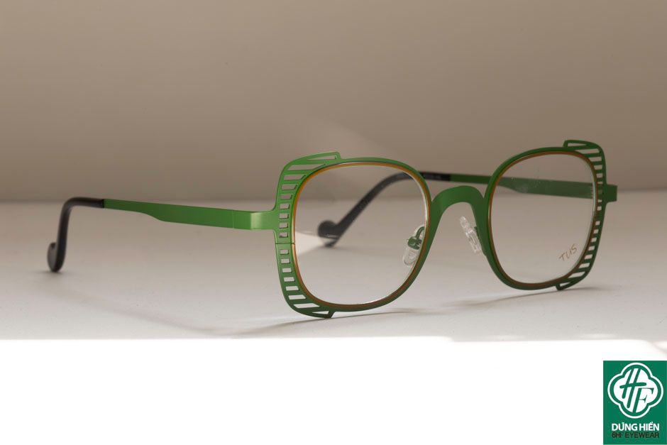  Vivid- 23218 #TUS' Gọng hợp kim hạn chế  rỉ sét - stainless steel  Eyeglasses ( độ lạ - unique) 