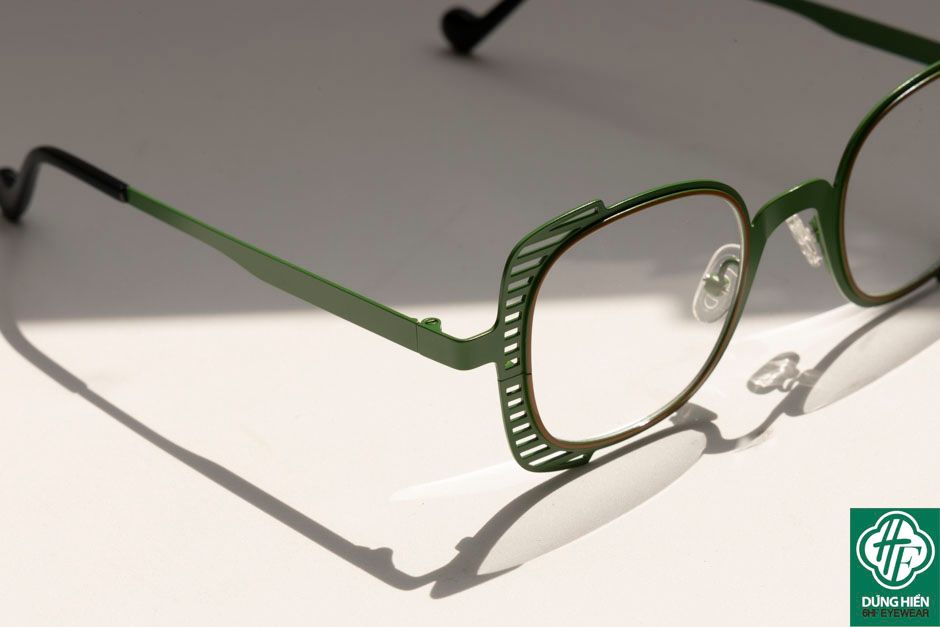  Vivid- 23218 #TUS' Gọng hợp kim hạn chế  rỉ sét - stainless steel  Eyeglasses ( độ lạ - unique) 