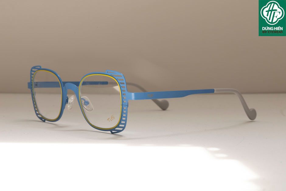  Vivid- 23218 #TUS' Gọng hợp kim hạn chế  rỉ sét - stainless steel  Eyeglasses ( độ lạ - unique) 