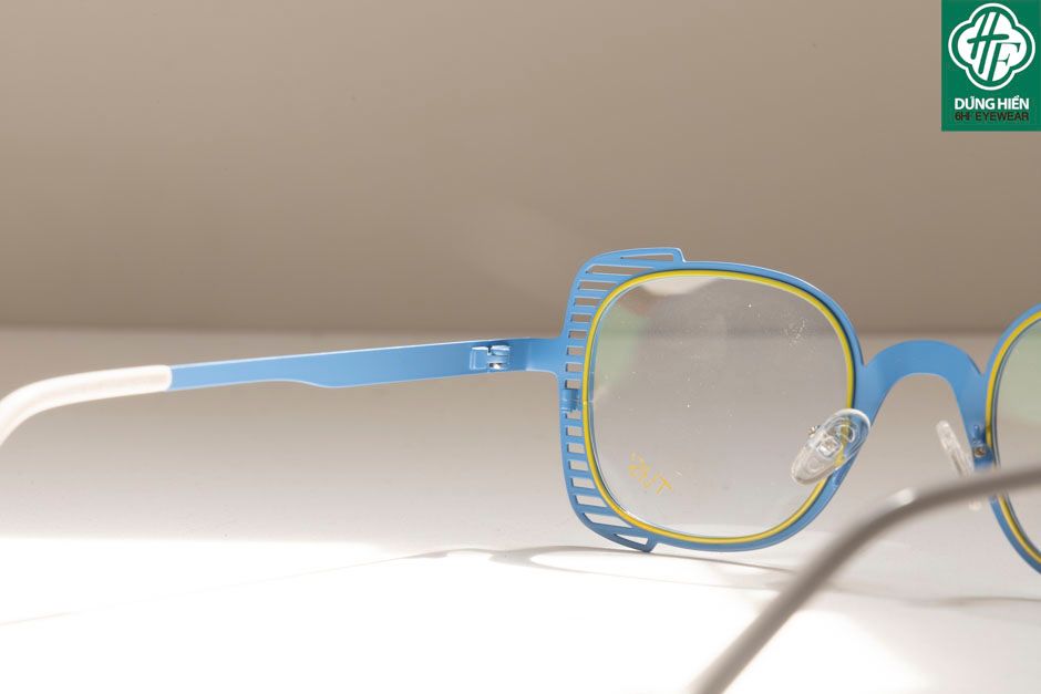  Vivid- 23218 #TUS' Gọng hợp kim hạn chế  rỉ sét - stainless steel  Eyeglasses ( độ lạ - unique) 