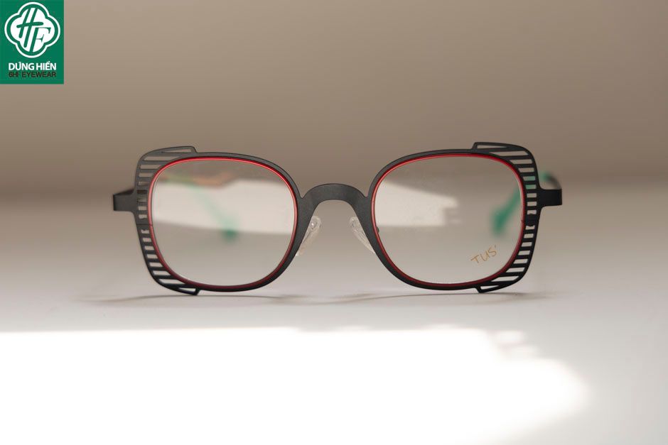  Vivid- 23218 #TUS' Gọng hợp kim hạn chế  rỉ sét - stainless steel  Eyeglasses ( độ lạ - unique) 