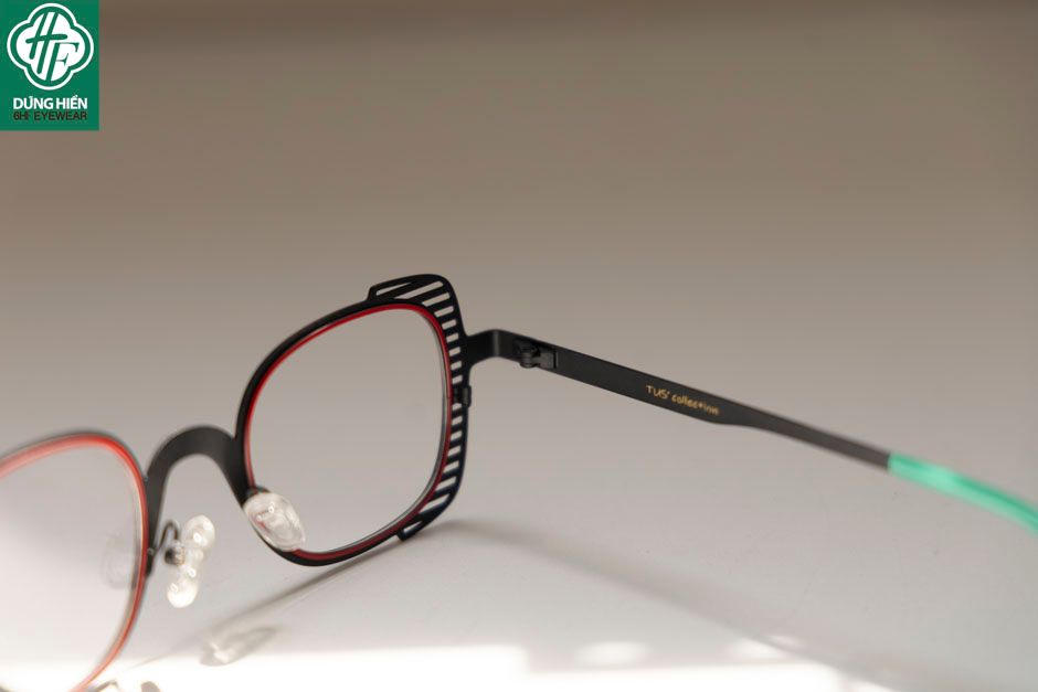  Vivid- 23218 #TUS' Gọng hợp kim hạn chế  rỉ sét - stainless steel  Eyeglasses ( độ lạ - unique) 