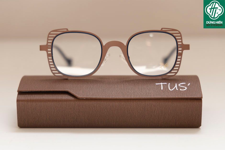  Vivid- 23218 #TUS' Gọng hợp kim hạn chế  rỉ sét - stainless steel  Eyeglasses ( độ lạ - unique) 