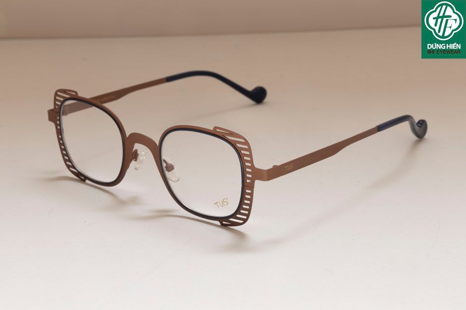  Vivid- 23218 #TUS' Gọng hợp kim hạn chế  rỉ sét - stainless steel  Eyeglasses ( độ lạ - unique) 