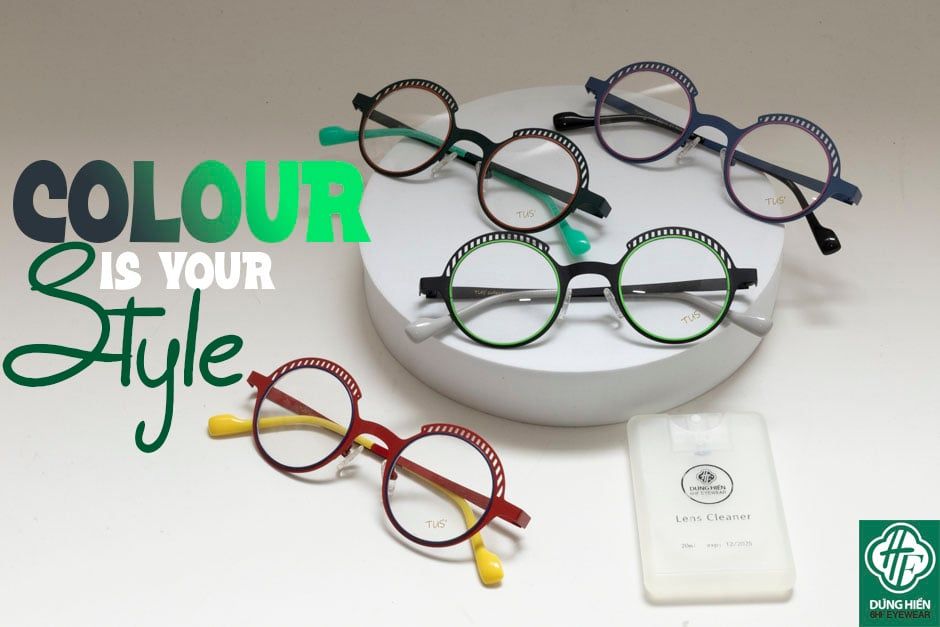  Vivid- 23219 # TUS'- Gọng hợp kim alloy optical frame( độc lạ -unique) 