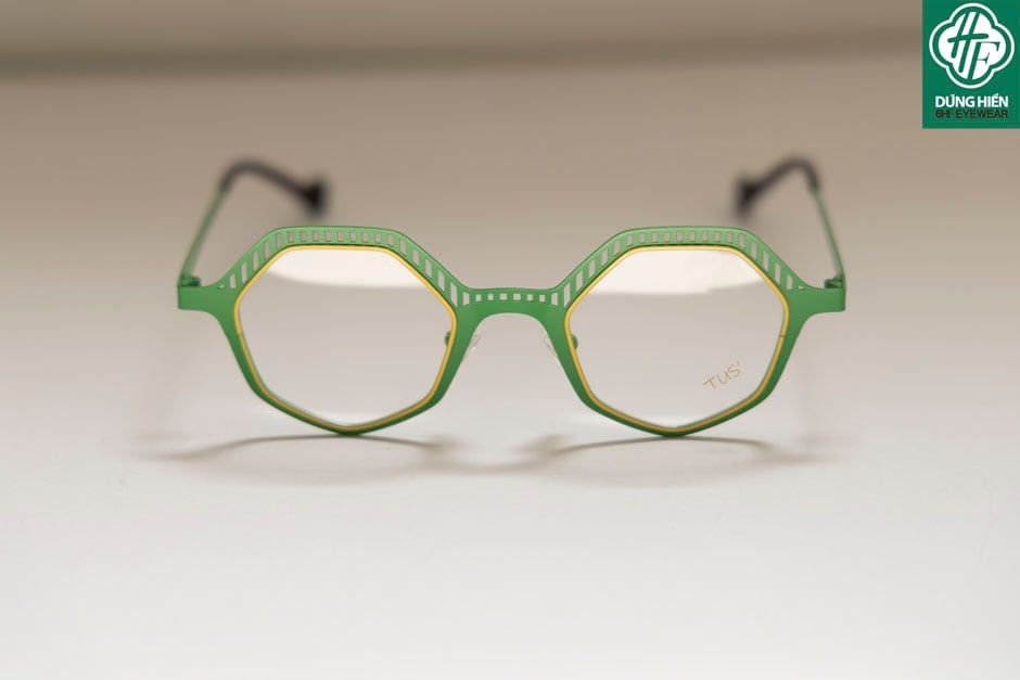  Vivid- 23220 #TUS' Gọng hợp kim hạn chế  rỉ sét - stainless steel  Eyeglasses ( độ lạ - unique) 